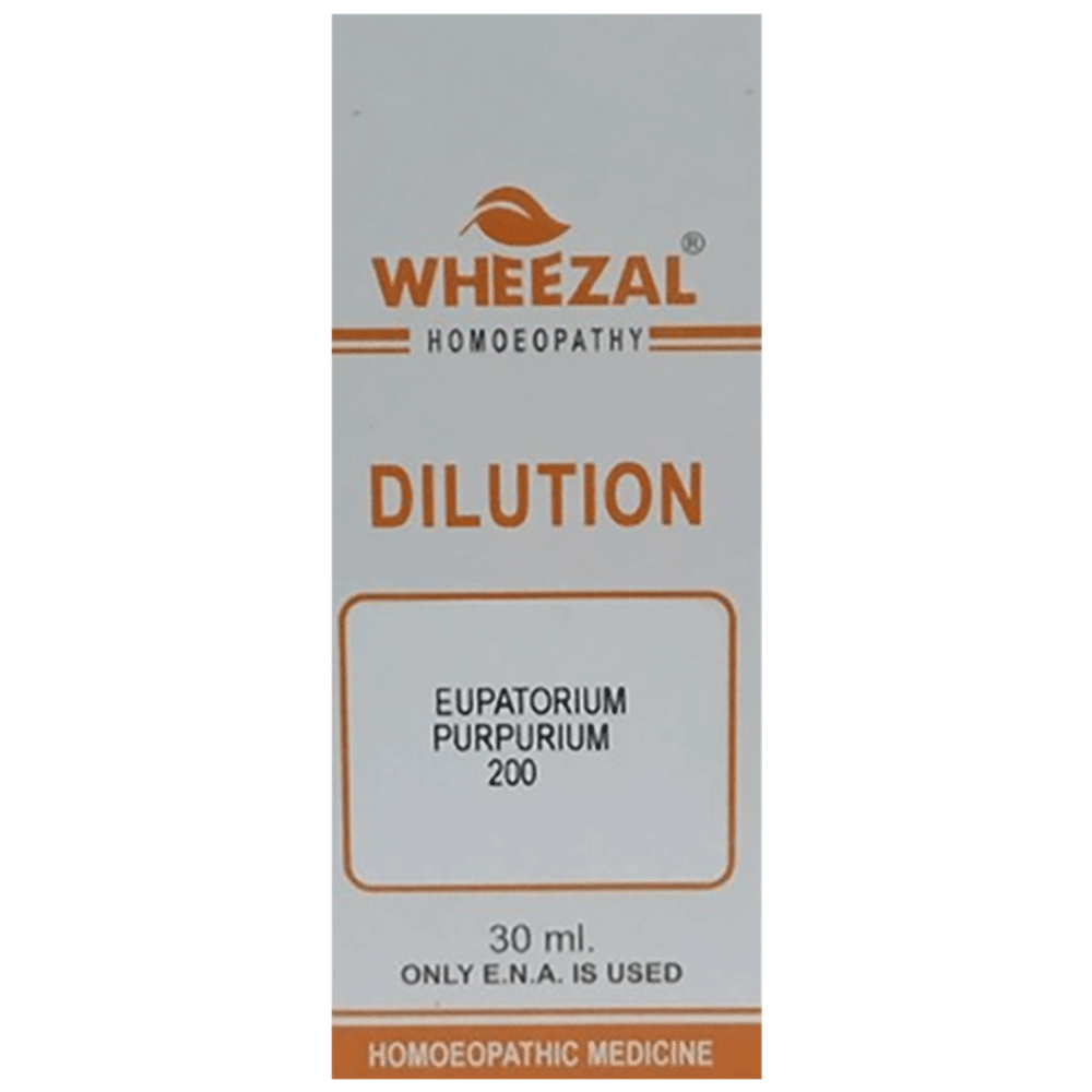 Wheezal Eupatorium Purpurium Dilution 200 Wheezal Eupatorium Purpurium Dilution 200
