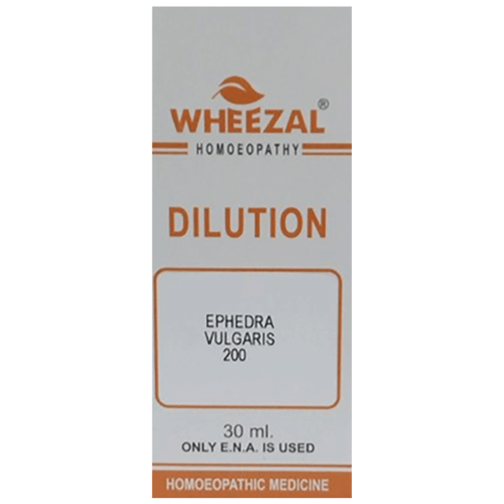 Wheezal Ephedra Vulgaris Dilution 200 Wheezal Ephedra Vulgaris Dilution 200