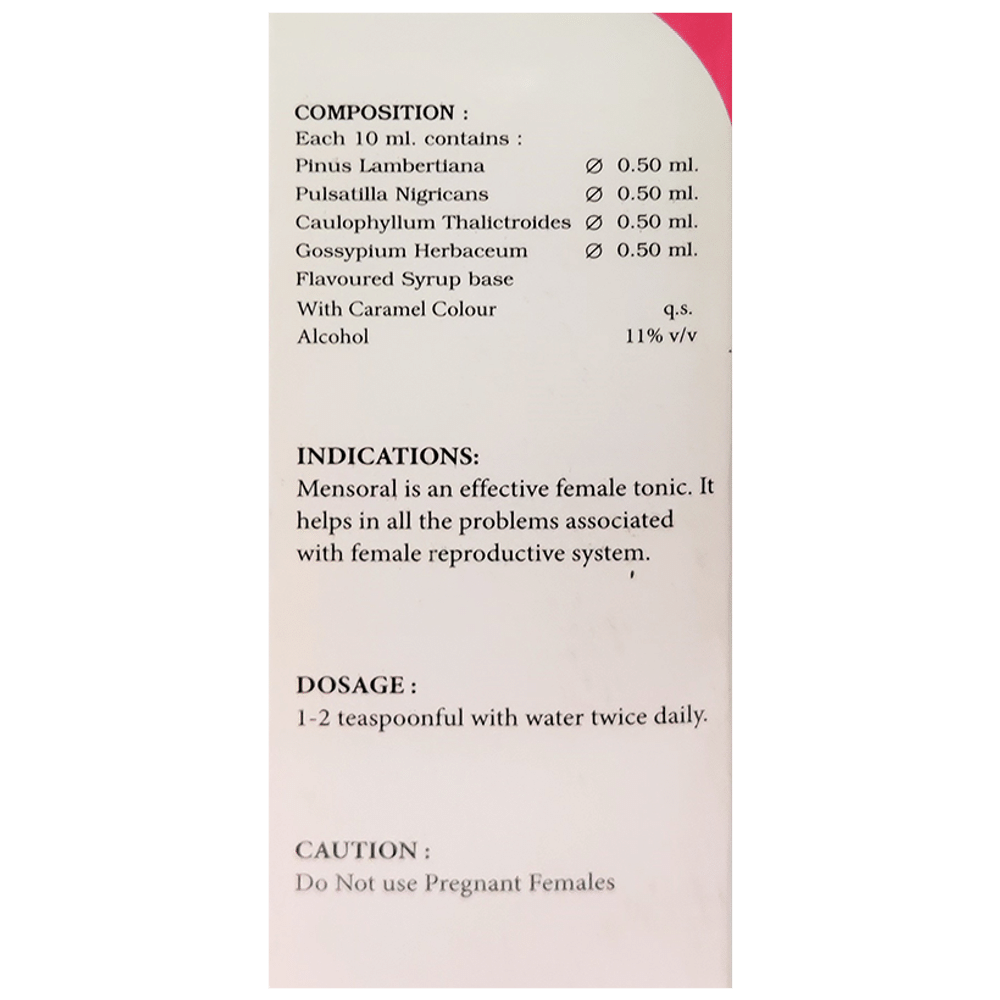 LDD Bioscience Mensoral Syrup LDD Bioscience Mensoral Syrup