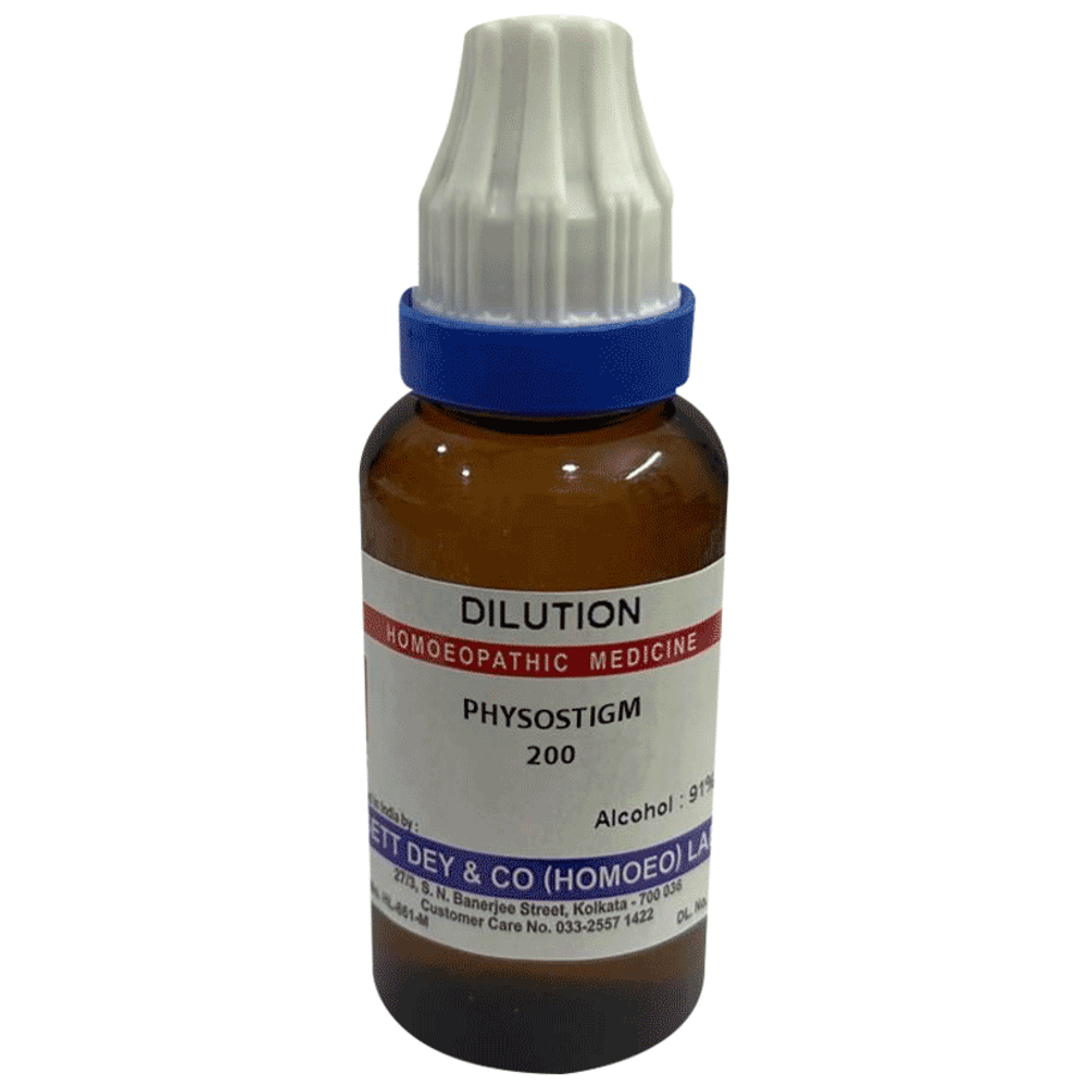 Sett Dey Physostigm Dilution 200 Sett Dey Physostigm Dilution 200