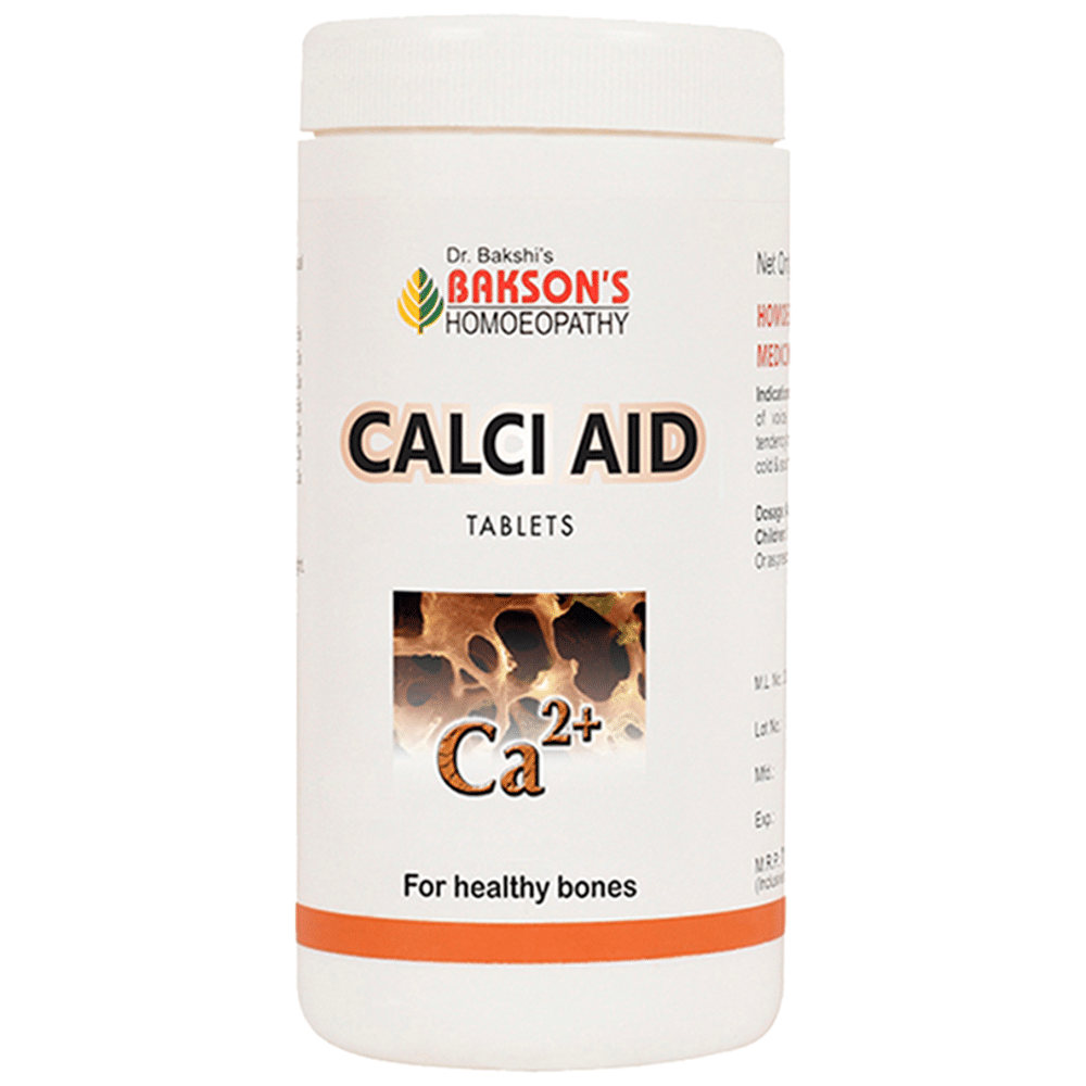 Bakson's Homeopathy Calci Aid Tablet Bakson's Homeopathy Calci Aid Tablet