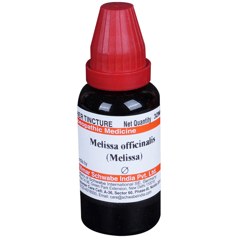Dr Willmar Schwabe India Melissa Mother Tincture Q Dr Willmar Schwabe India Melissa Mother Tincture Q