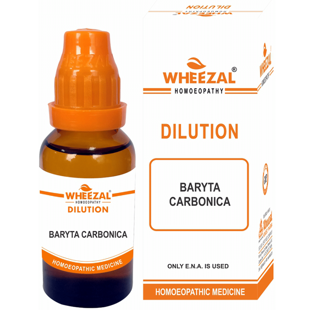 Wheezal Baryata Carbonica Dilution 10M Wheezal Baryata Carbonica Dilution 10M