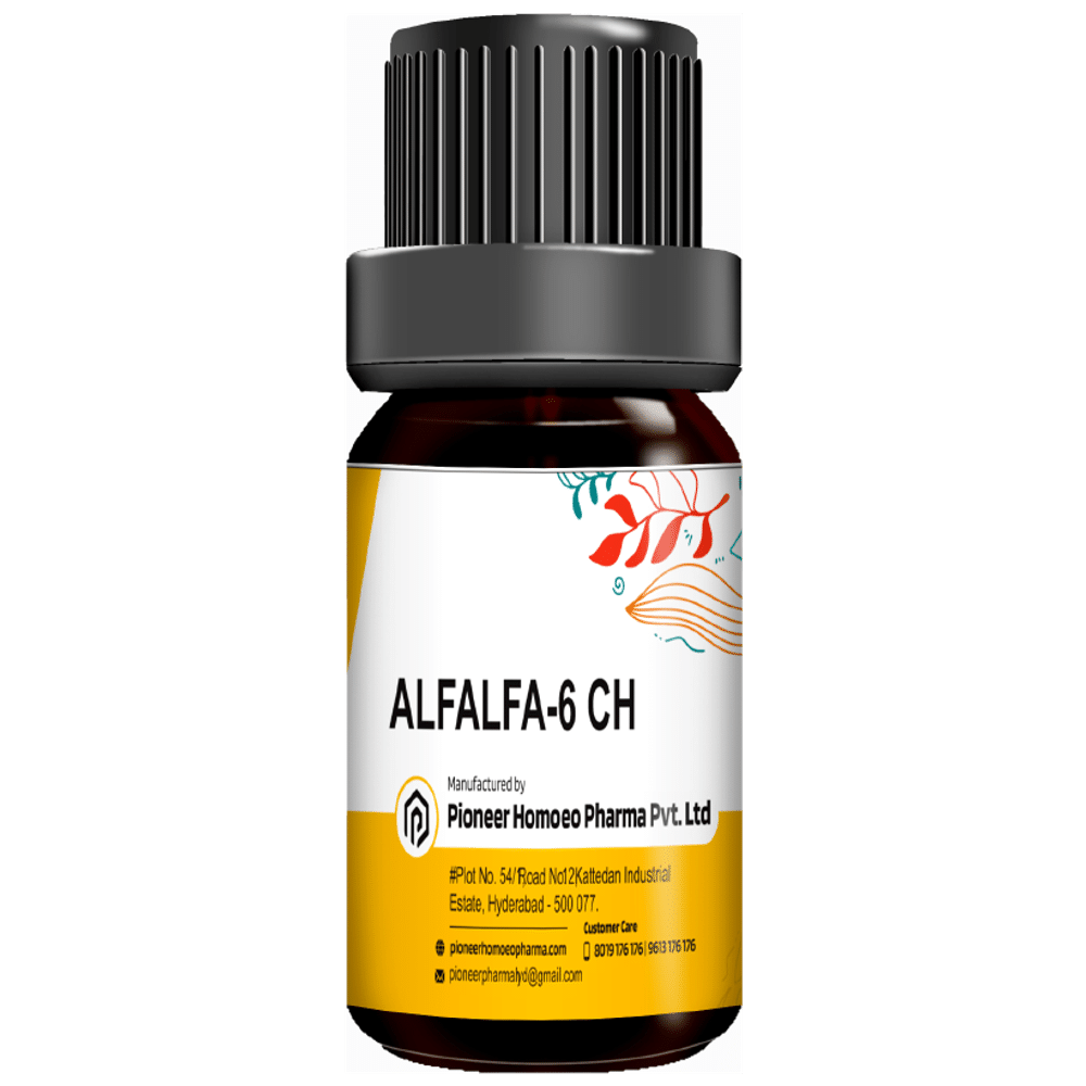 Pioneer Pharma Alfalfa Globules Pellets Multidose Pills 6 CH Pioneer Pharma Alfalfa Globules Pellets Multidose Pills 6 CH