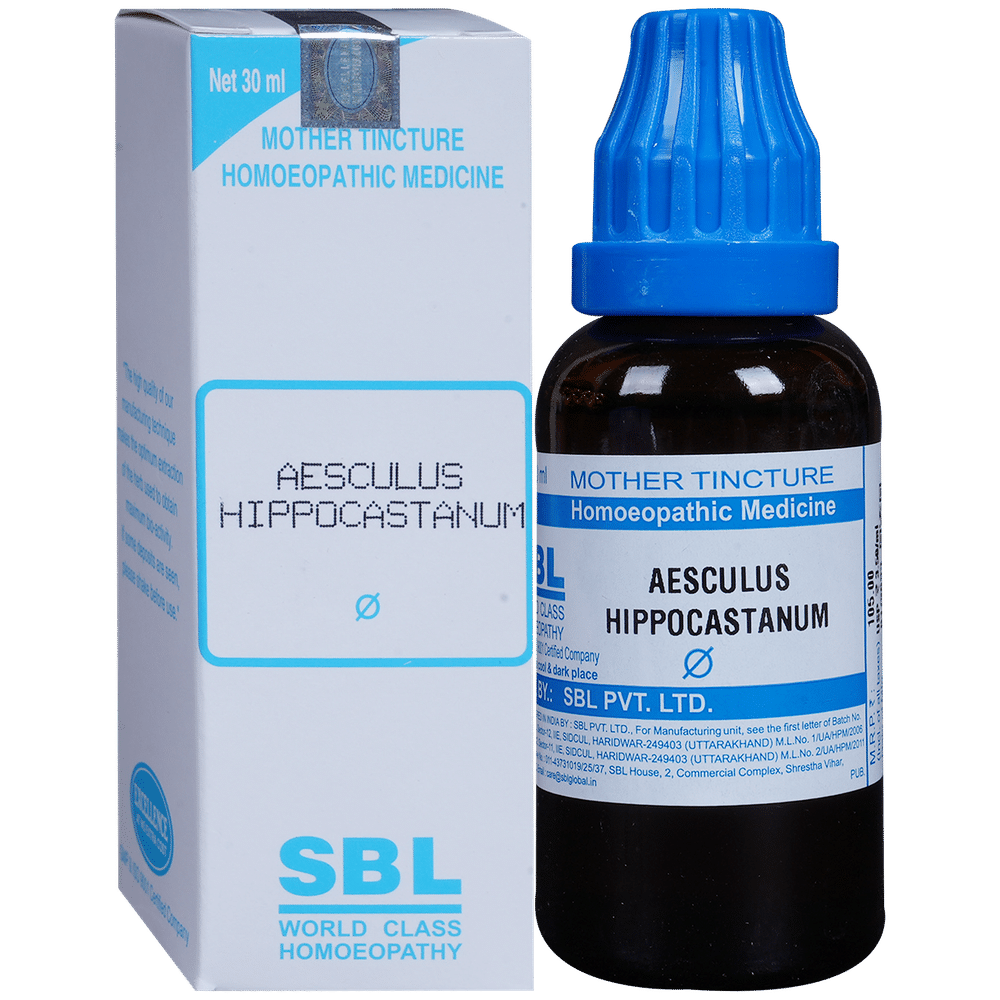 SBL Aesculus Hippocastanum Mother Tincture Q SBL Aesculus Hippocastanum Mother Tincture Q