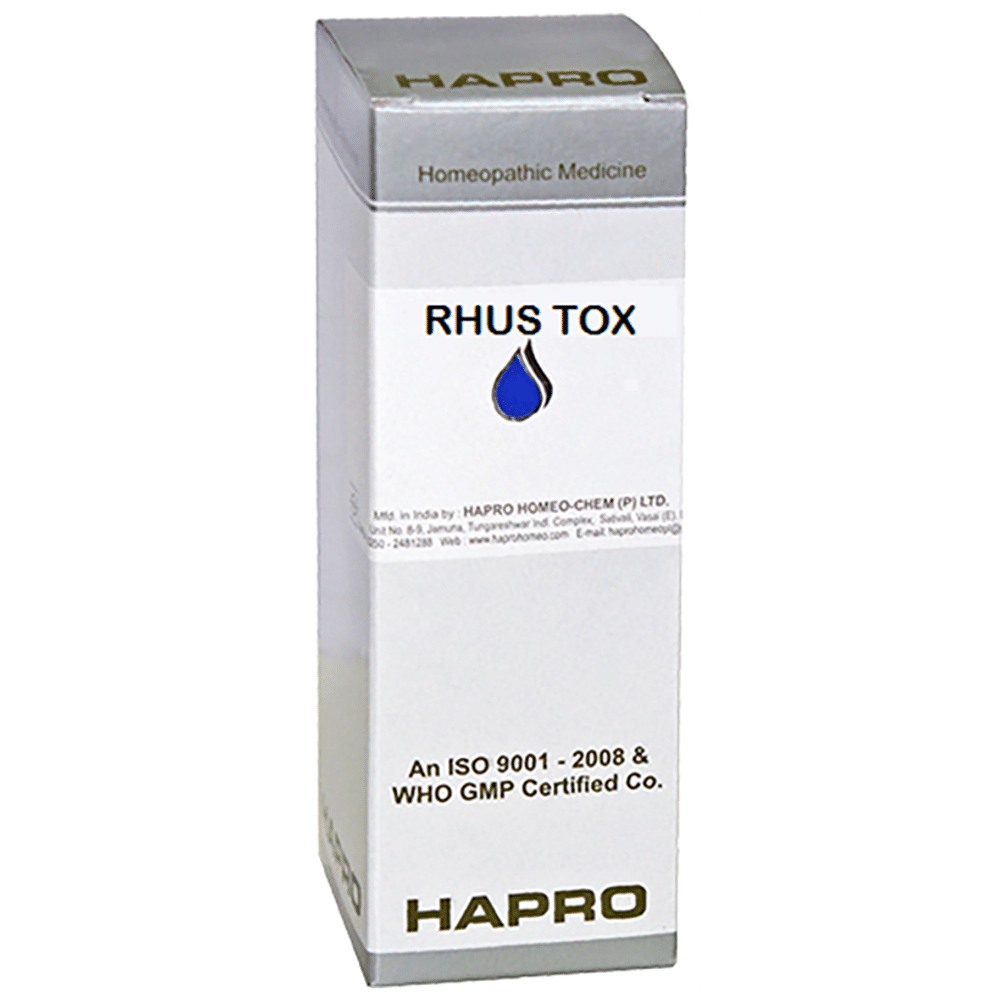 Hapro Rhus Tox Dilution 1M Hapro Rhus Tox Dilution 1M