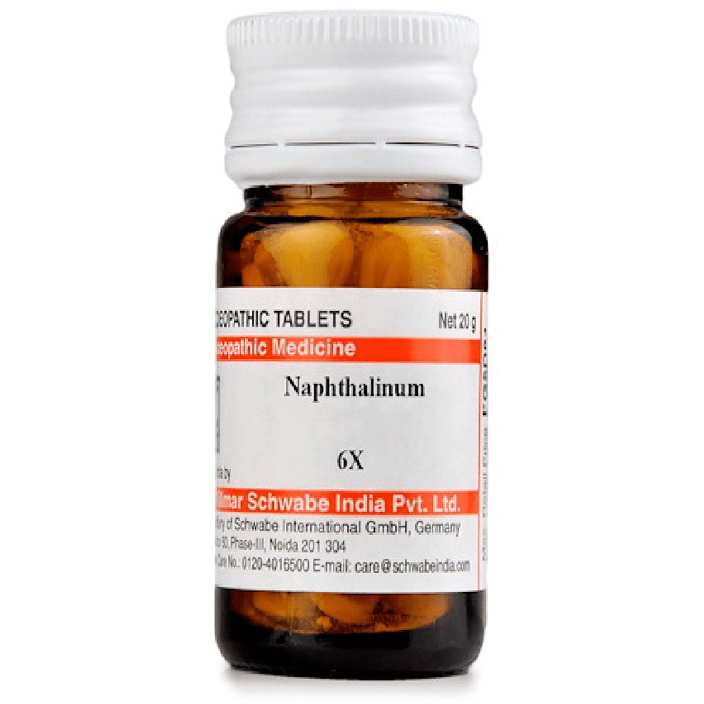 Dr Willmar Schwabe India Naphthalinum Trituration Tablet 6X Dr Willmar Schwabe India Naphthalinum Trituration Tablet 6X