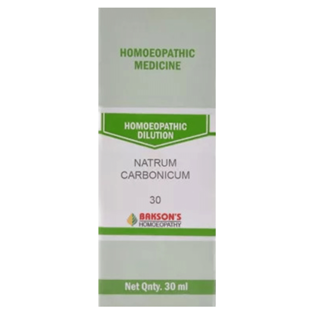 Bakson's Homeopathy Natrum Carbonicum Dilution 30