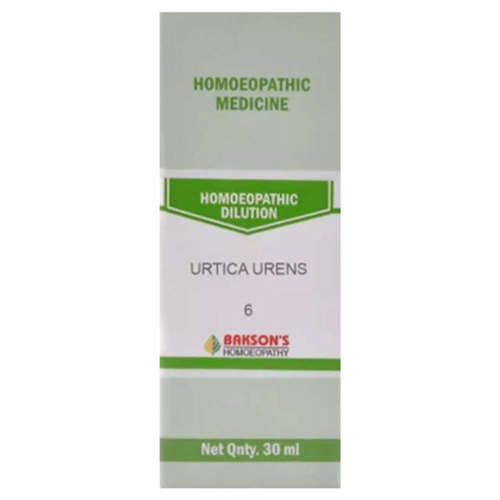 Bakson's Homeopathy Urtica Urens Dilution 6 Bakson's Homeopathy Urtica Urens Dilution 6