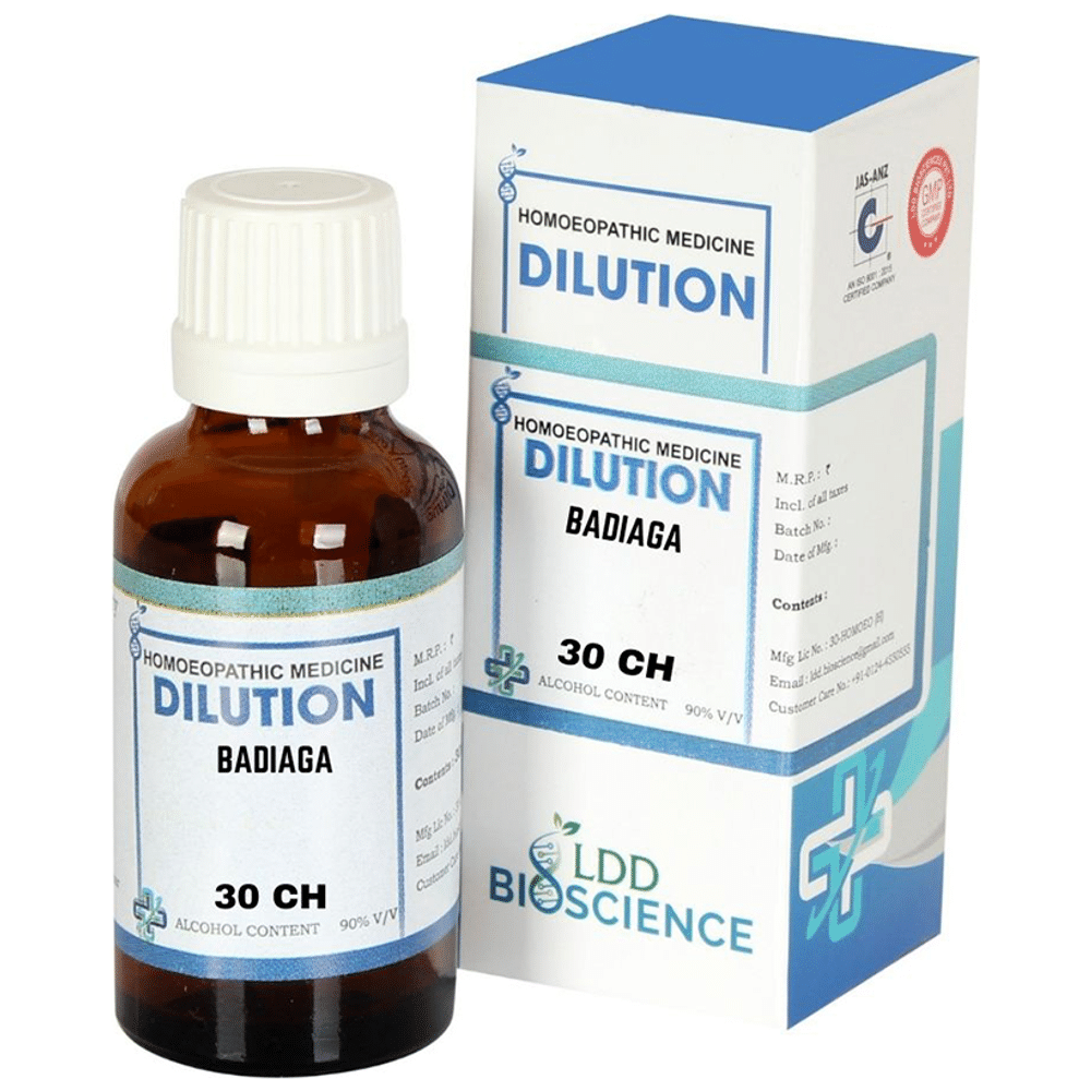 LDD Bioscience Badiaga Dilution 30 CH LDD Bioscience Badiaga Dilution 30 CH