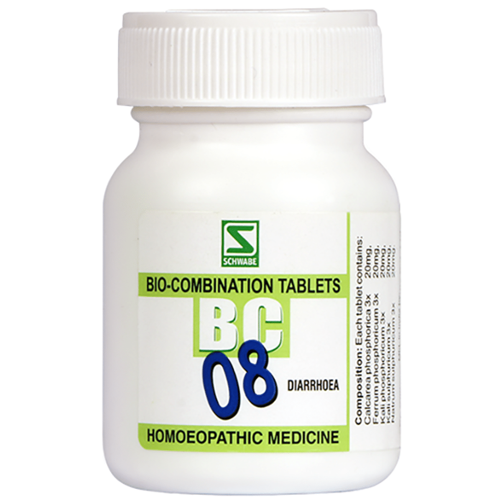 Dr Willmar Schwabe India Bio-Combination 08 (BC 08) Tablet Dr Willmar Schwabe India Bio-Combination 08 (BC 08) Tablet