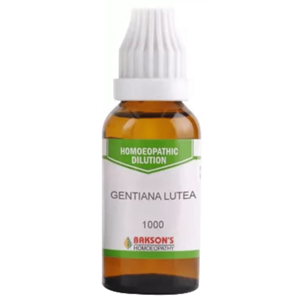 Bakson's Homeopathy Gentiana Lutea Dilution 1000 CH