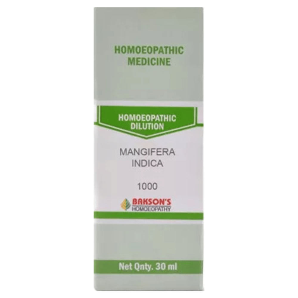 Bakson's Homeopathy Mangifera Indica Dilution 1000 CH