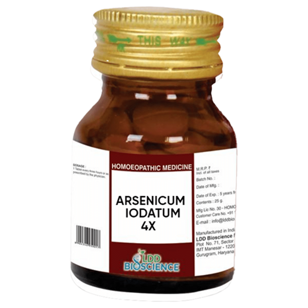 LDD Bioscience Arsenicum Iodatum 4X LDD Bioscience Arsenicum Iodatum 4X