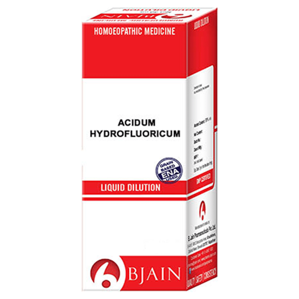 Bjain Acidum Hydrofluoricum Dilution 50M CH Bjain Acidum Hydrofluoricum Dilution 50M CH