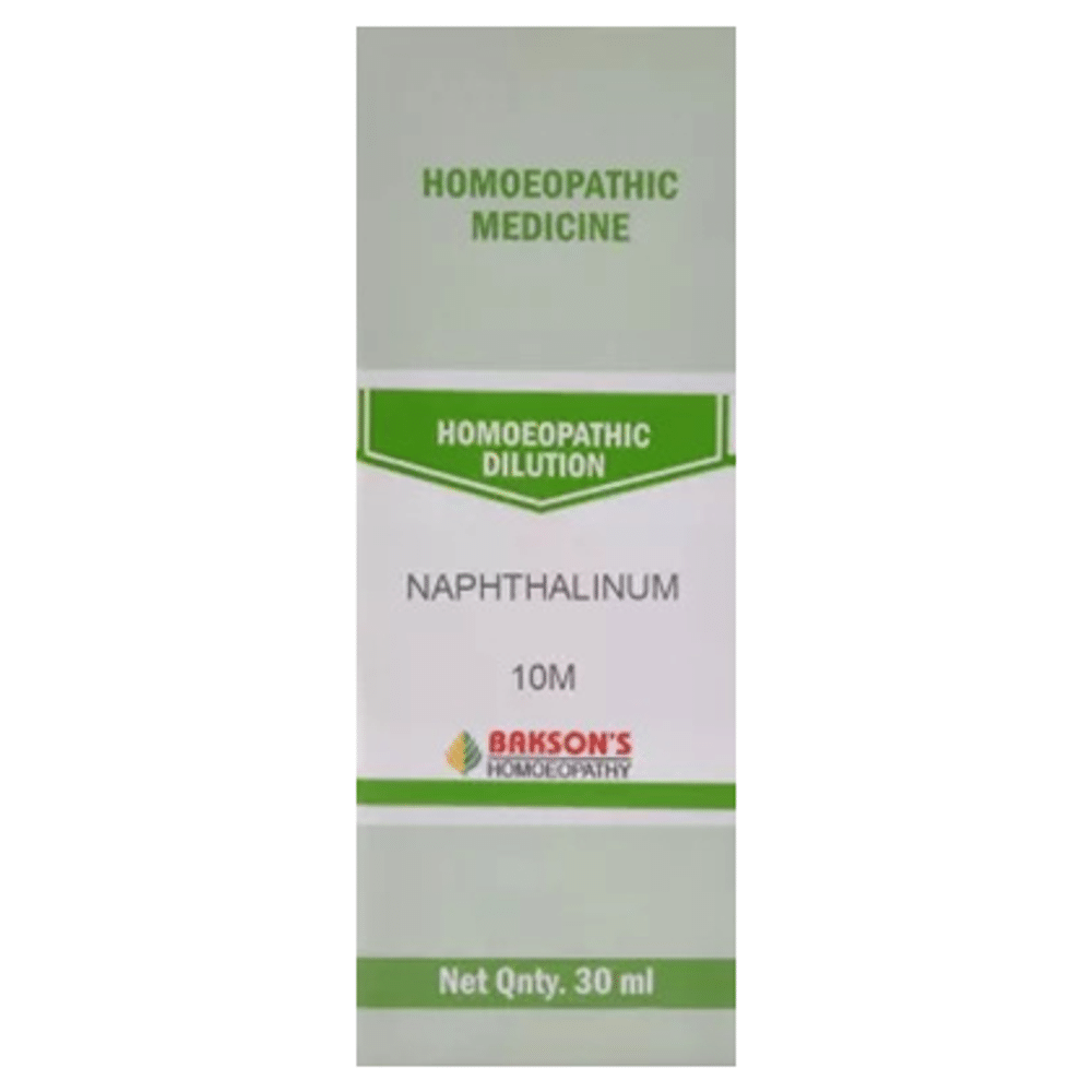 Bakson's Homeopathy Naphthalinum Dilution 10M
