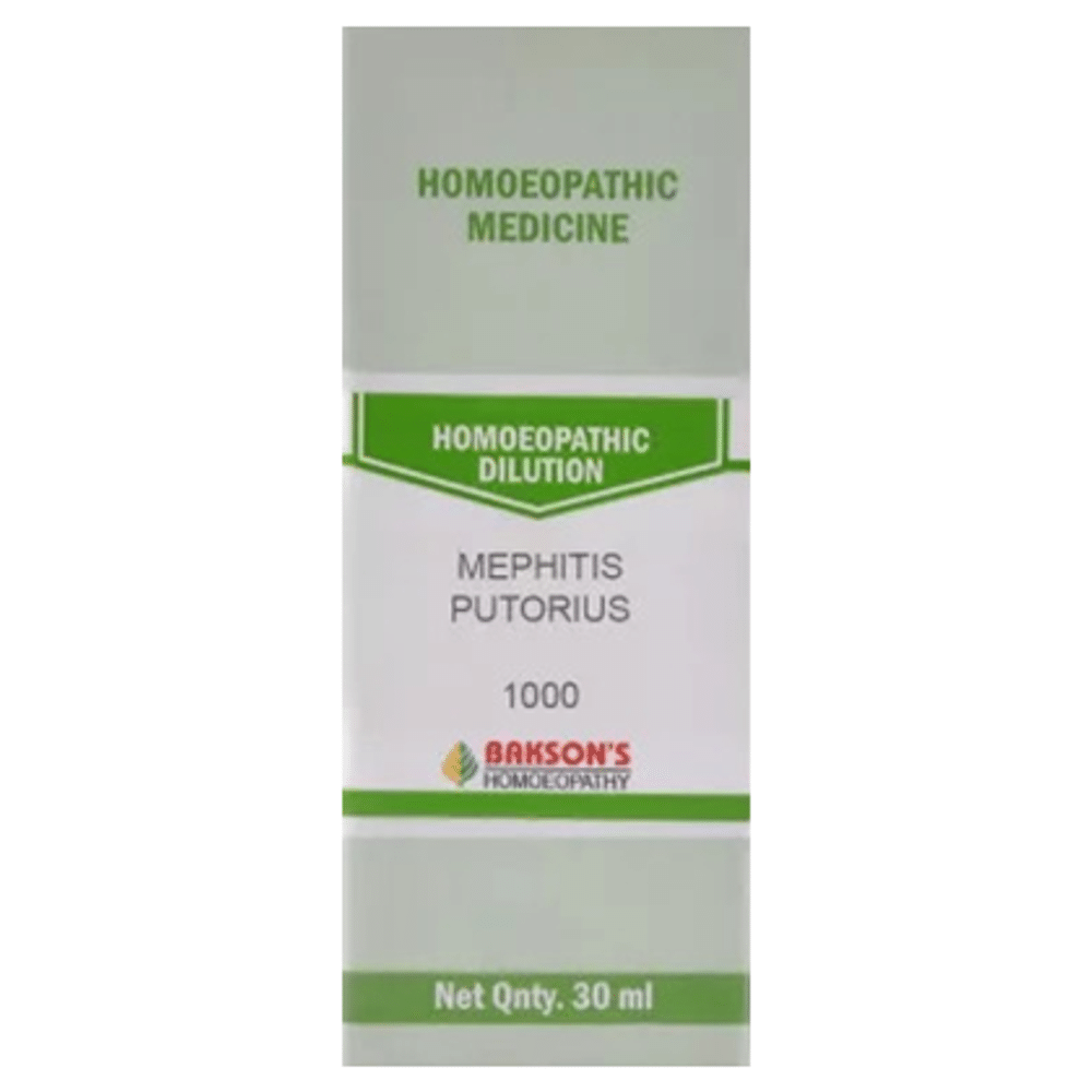 Bakson's Homeopathy Mephitis Putorius Dilution 1000 CH