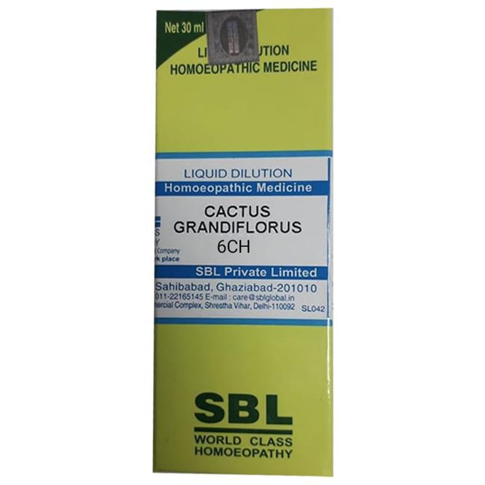 SBL Cactus Grandiflorus Dilution 6 CH SBL Cactus Grandiflorus Dilution 6 CH