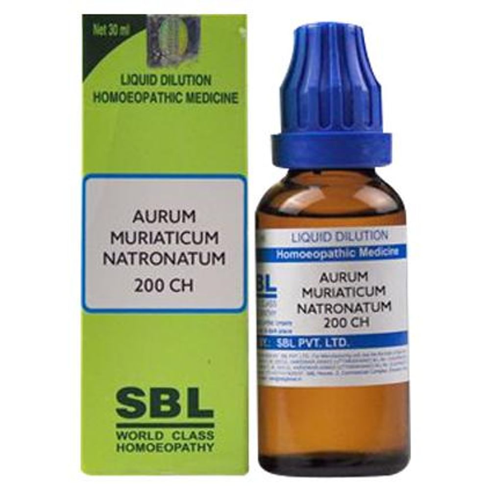 SBL Aurum Muriaticum Natronatum Dilution 200 CH SBL Aurum Muriaticum Natronatum Dilution 200 CH