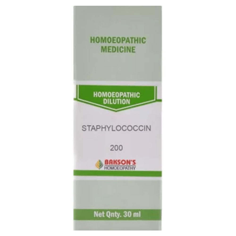 Bakson's Homeopathy Staphylococcin Dilution 200 Bakson's Homeopathy Staphylococcin Dilution 200