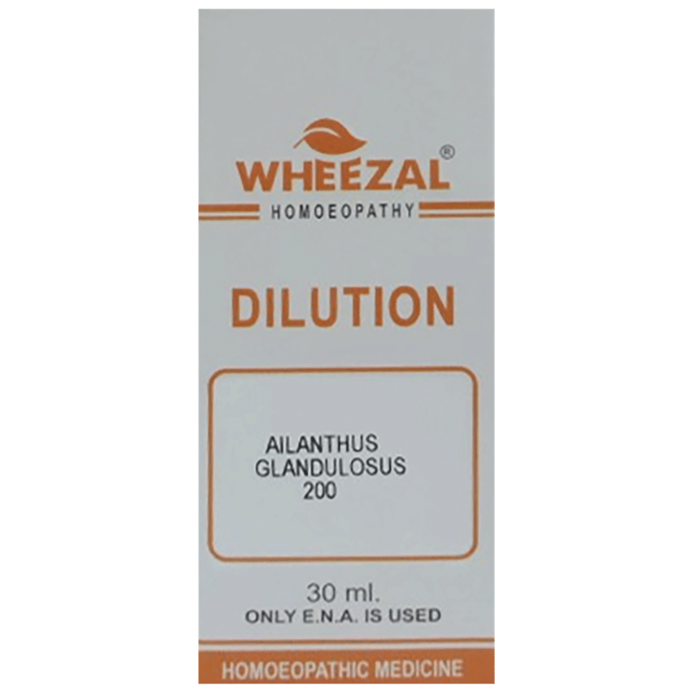 Wheezal Ailanthus G. Dilution 200 Wheezal Ailanthus G. Dilution 200