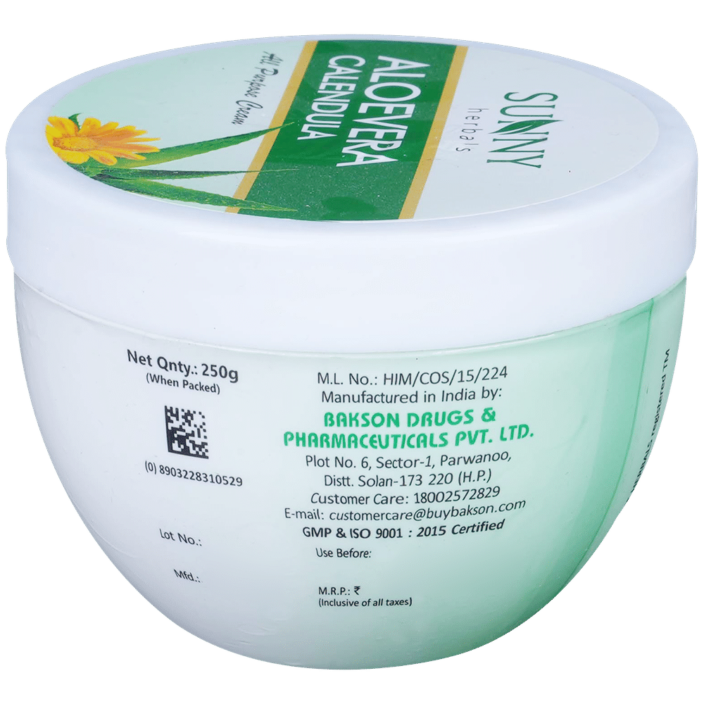 Bakson's Homeopathy Aloevera Calendula Cream Bakson's Homeopathy Aloevera Calendula Cream