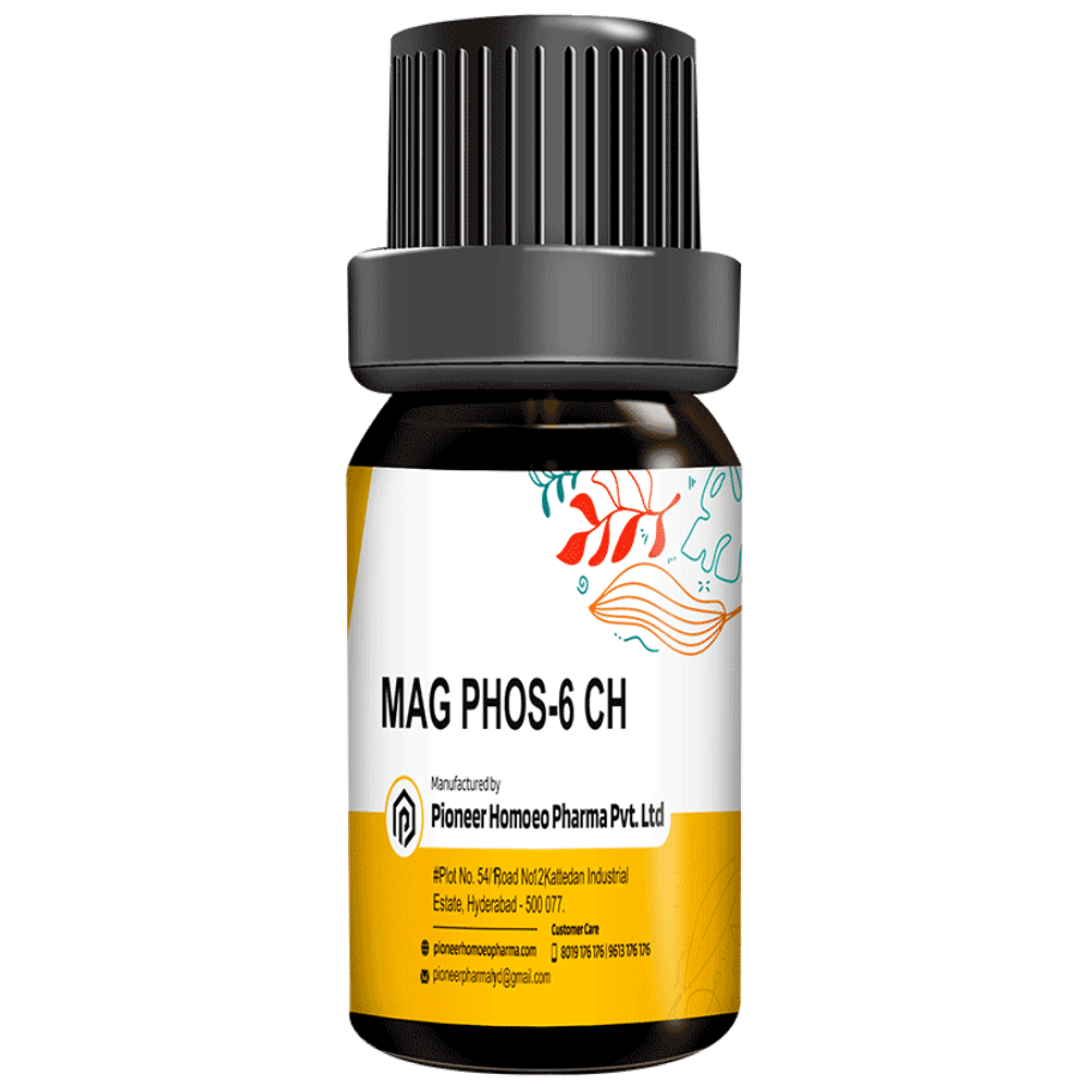 Pioneer Pharma Mag Phos Globules Pellets Multidose Pills 6 CH Pioneer Pharma Mag Phos Globules Pellets Multidose Pills 6 CH
