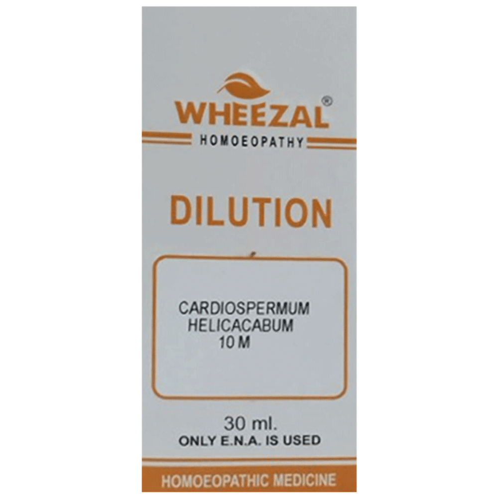 Wheezal Cardiospermum Dilution 10M Wheezal Cardiospermum Dilution 10M
