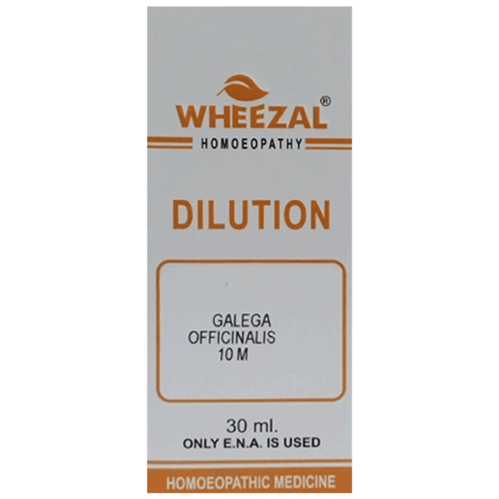 Wheezal Galega Officianalis Dilution 10M Wheezal Galega Officianalis Dilution 10M