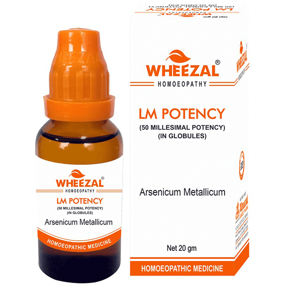 Wheezal Arsenicum Metallicu Globules 0/37 LM Wheezal Arsenicum Metallicu Globules 0/37 LM
