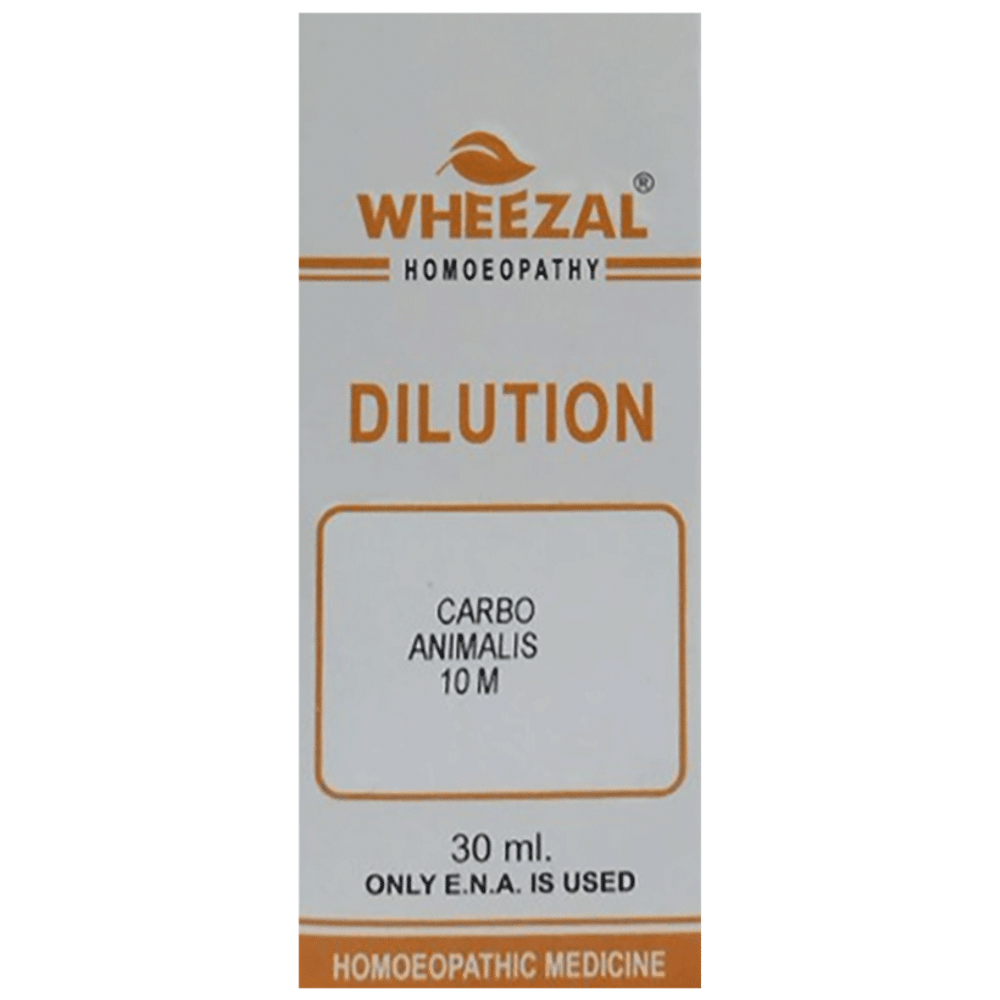 Wheezal Carbo Animalis Dilution 10M Wheezal Carbo Animalis Dilution 10M