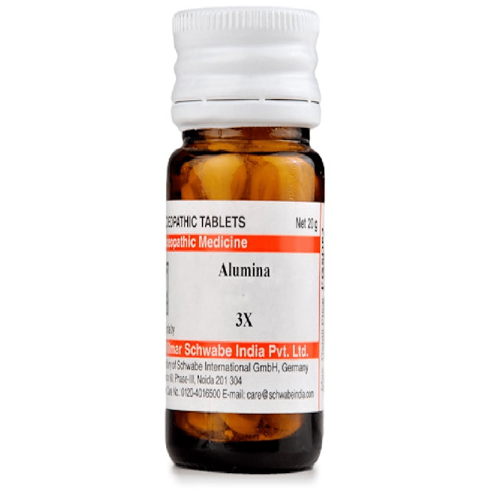 Dr Willmar Schwabe India Alumina Trituration Tablet 3X Dr Willmar Schwabe India Alumina Trituration Tablet 3X