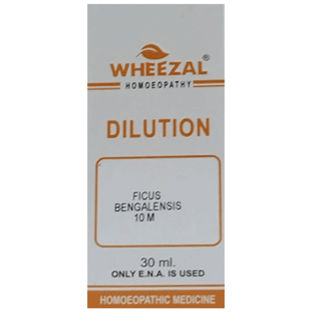 Wheezal Ficus Bangalensis Dilution 10M