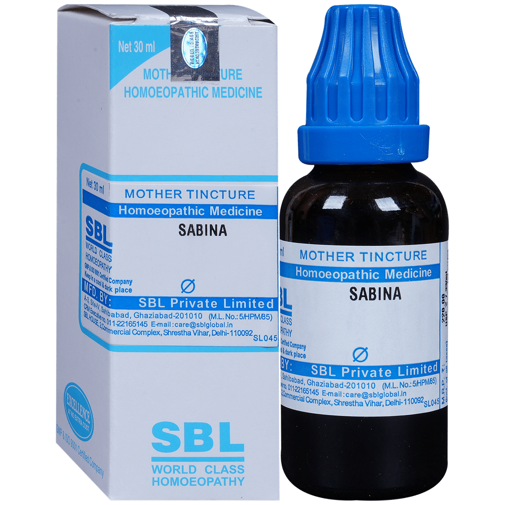 SBL Sabina Mother Tincture Q SBL Sabina Mother Tincture Q