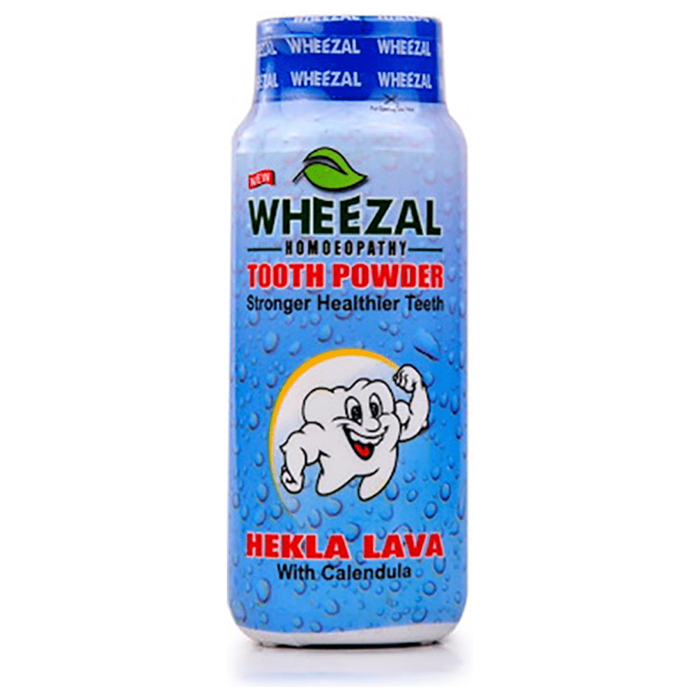 Wheezal Hekla Lava with Calendula Tooth Powder Wheezal Hekla Lava with Calendula Tooth Powder