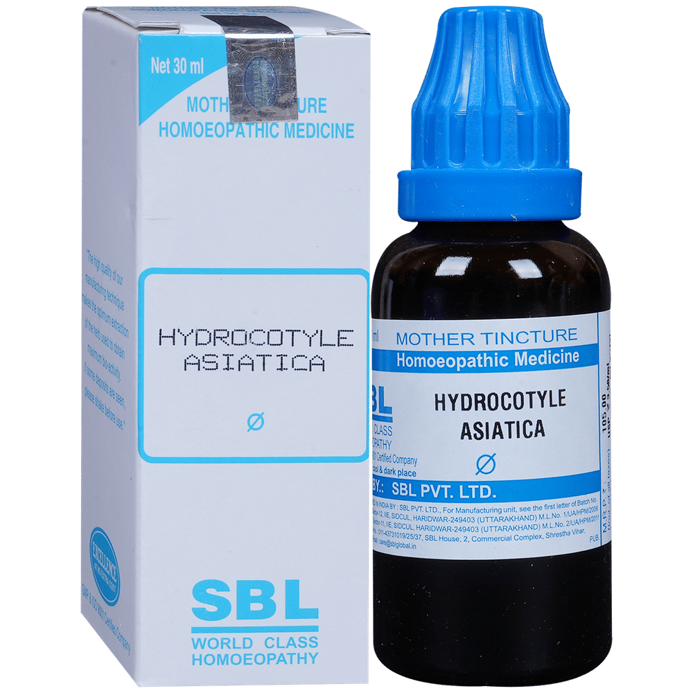 SBL Hydrocotyle Asiatica Mother Tincture Q SBL Hydrocotyle Asiatica Mother Tincture Q
