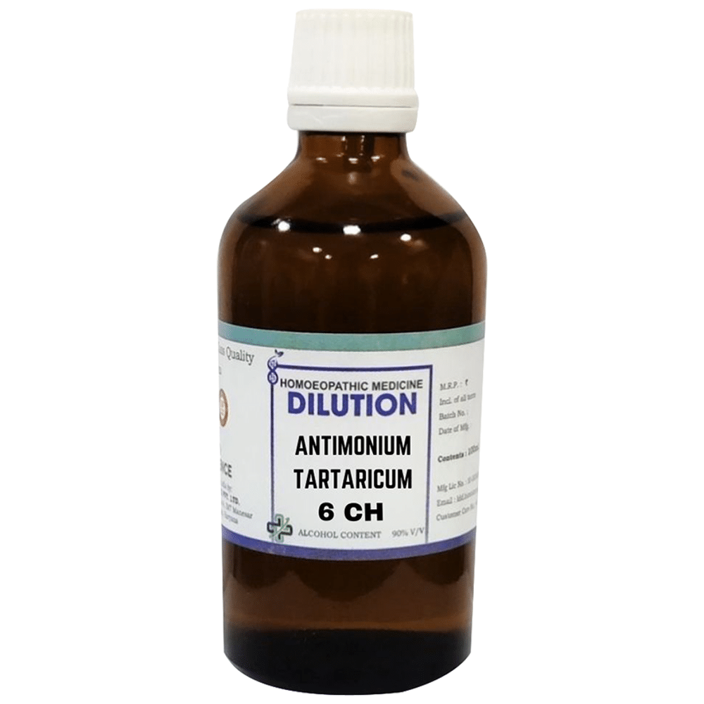 LDD Bioscience Dilution Antimonium Tartaricum 6 CH LDD Bioscience Dilution Antimonium Tartaricum 6 CH