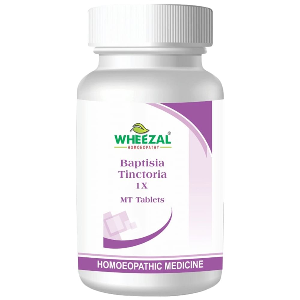 Wheezal Baptisia Tinctoria 1X MT Tablet Wheezal Baptisia Tinctoria 1X MT Tablet