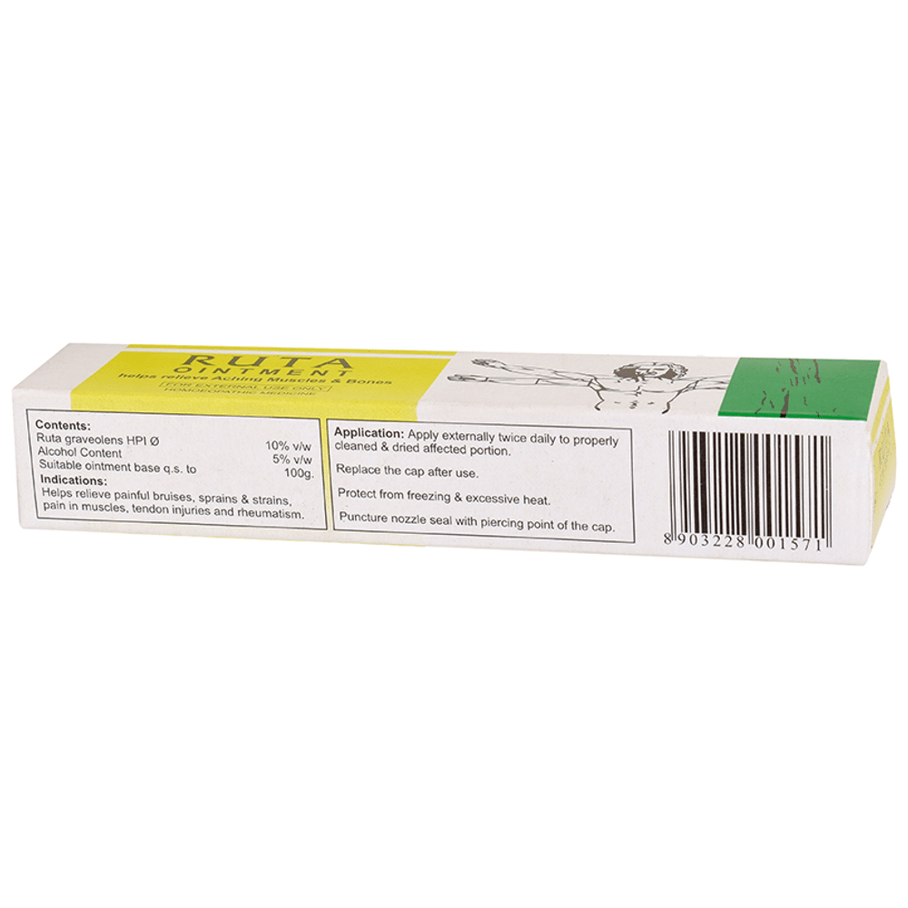 Bakson's Homeopathy Ruta Ointment Bakson's Homeopathy Ruta Ointment