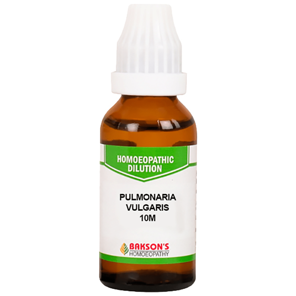Bakson's Homeopathy Pulmonaria Vulgaris Dilution 10M Bakson's Homeopathy Pulmonaria Vulgaris Dilution 10M