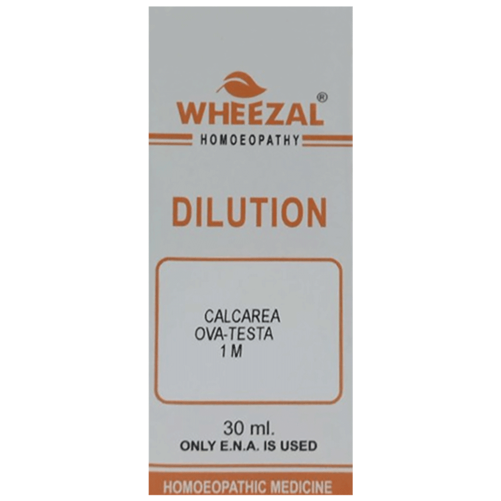 Wheezal Calcarea Ovatesta Dilution 1M Wheezal Calcarea Ovatesta Dilution 1M