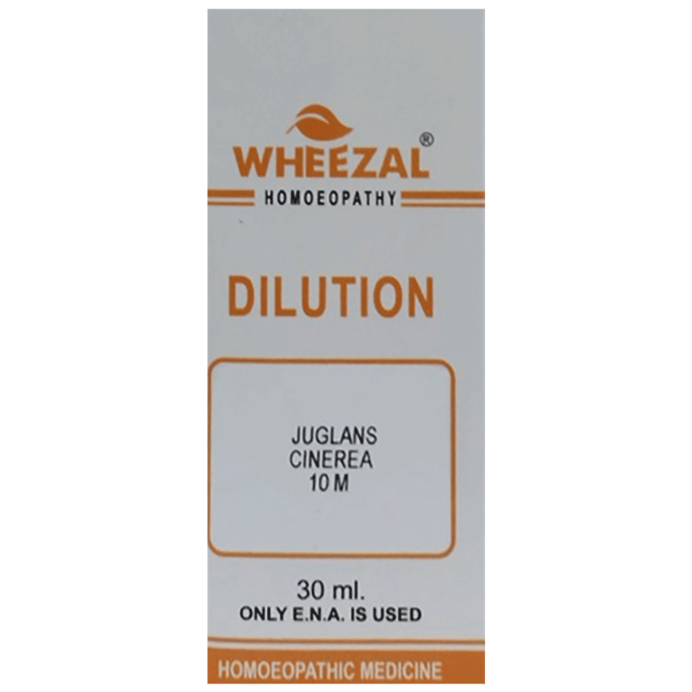 Wheezal Juglans C. Dilution 10M Wheezal Juglans C. Dilution 10M
