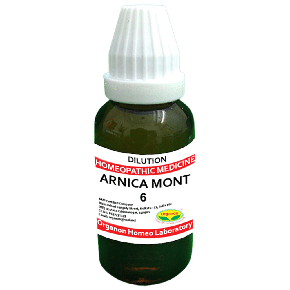 Organon Arnica Mon Dilution 6 Organon Arnica Mon Dilution 6