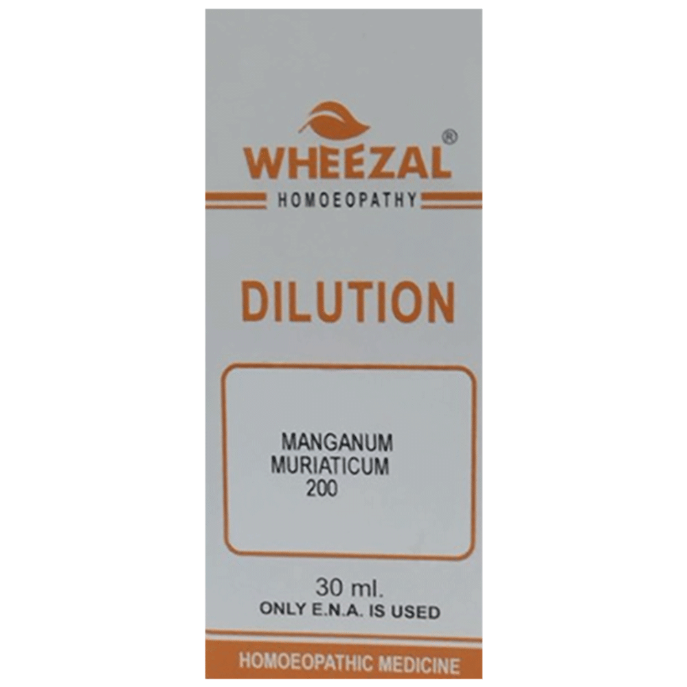 Wheezal Manganum Muricatium Dilution 200 Wheezal Manganum Muricatium Dilution 200