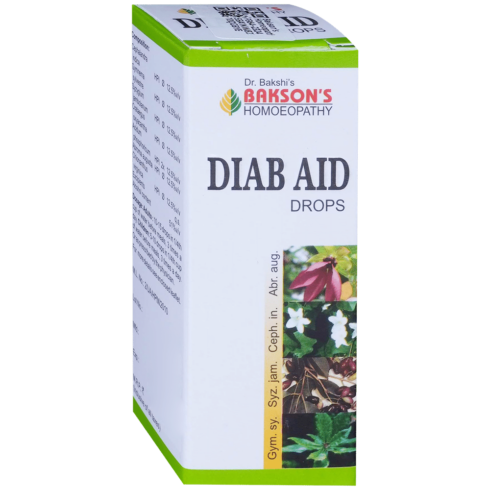 Bakson's Homeopathy Diab Aid Drop Bakson's Homeopathy Diab Aid Drop