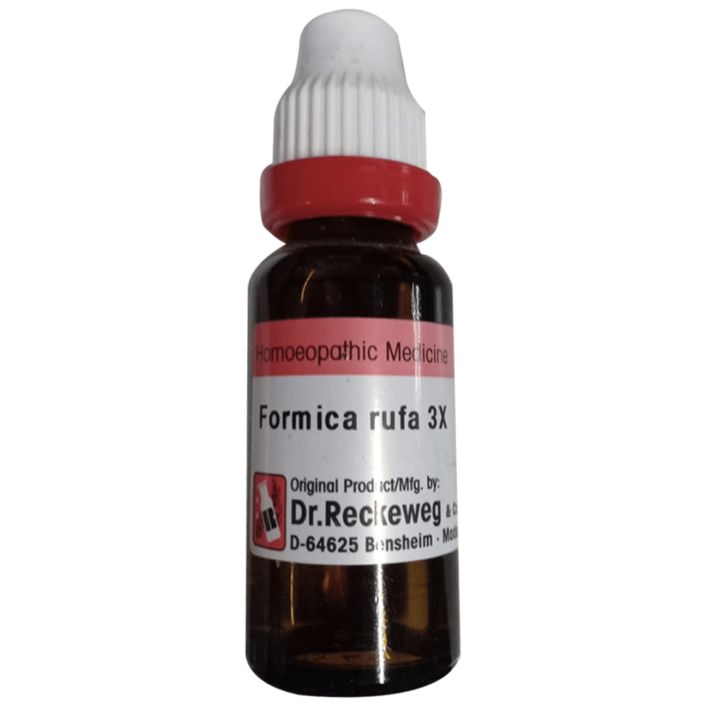 Dr. Reckeweg Formica Rufa 3X Mother Tincture Q Dr. Reckeweg Formica Rufa 3X Mother Tincture Q