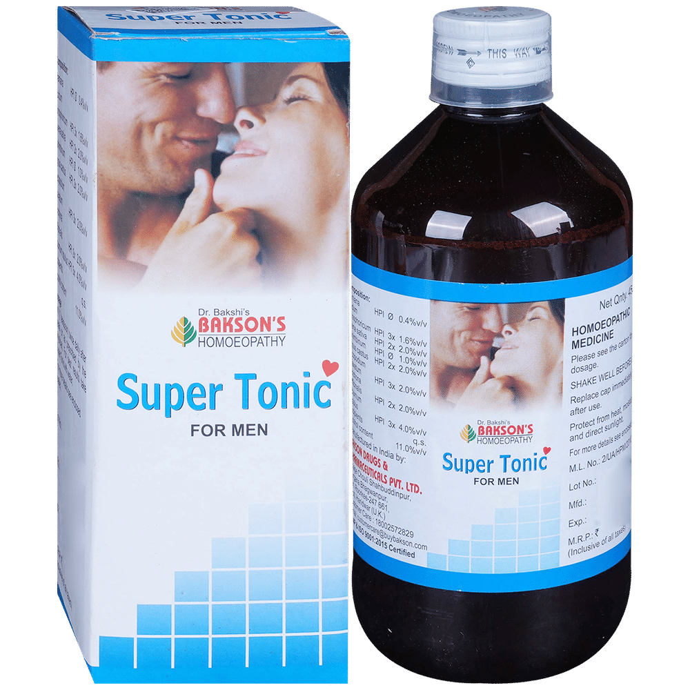 Bakson's Homeopathy Super Tonic Bakson's Homeopathy Super Tonic
