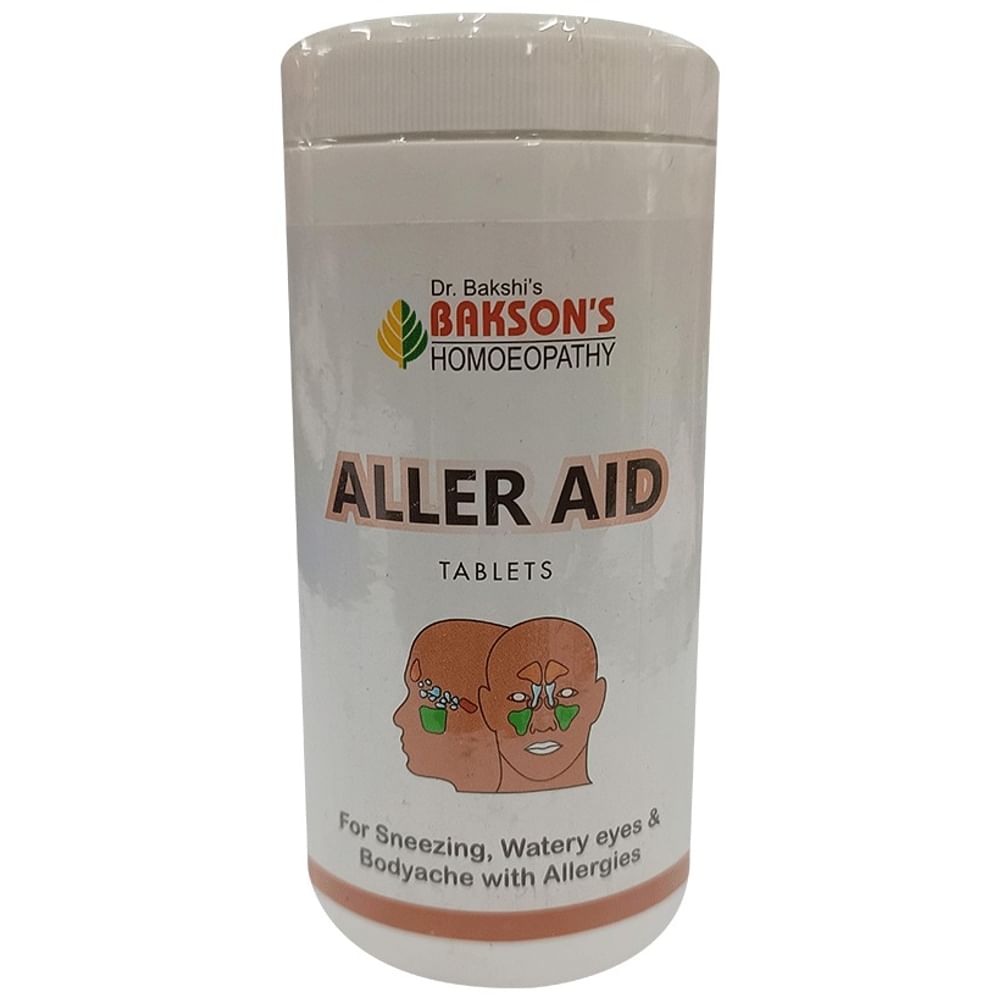 Bakson's Homeopathy Aller Aid Tablet Bakson's Homeopathy Aller Aid Tablet