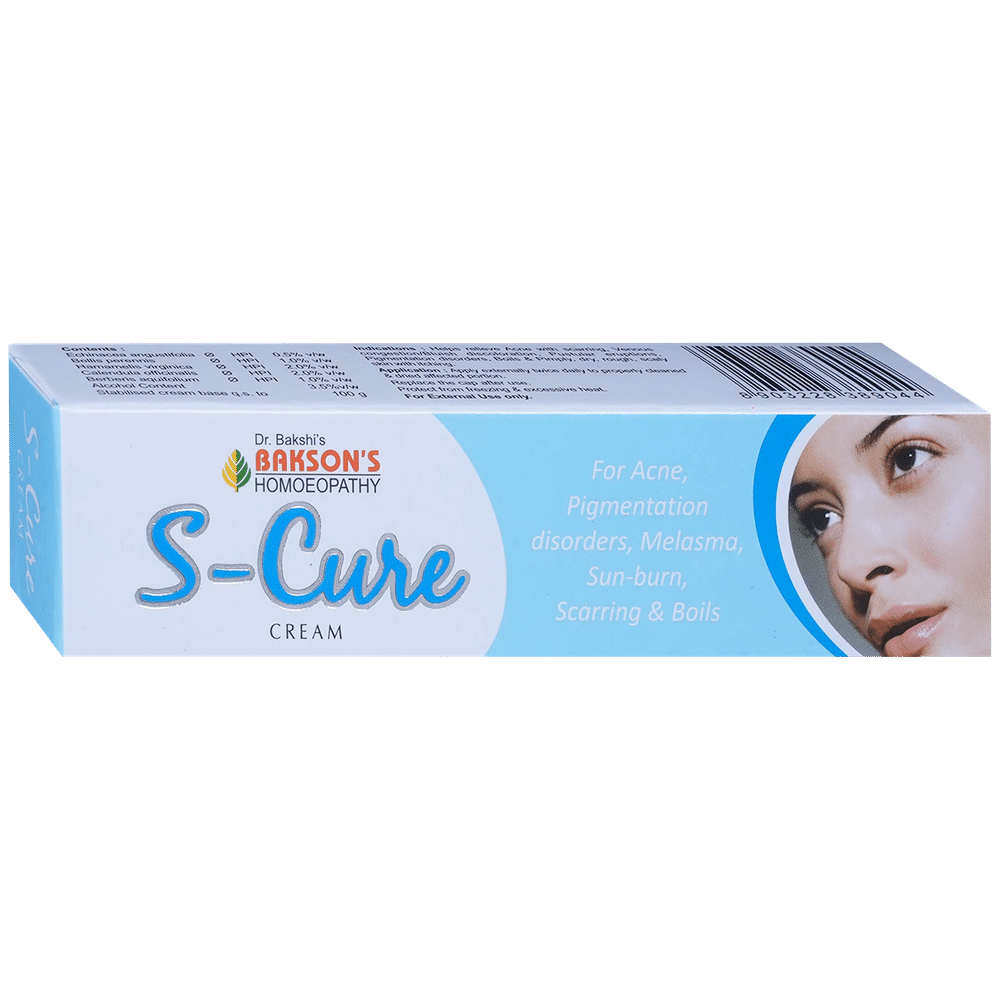 Bakson's Homeopathy S-Cure Cream Bakson's Homeopathy S-Cure Cream