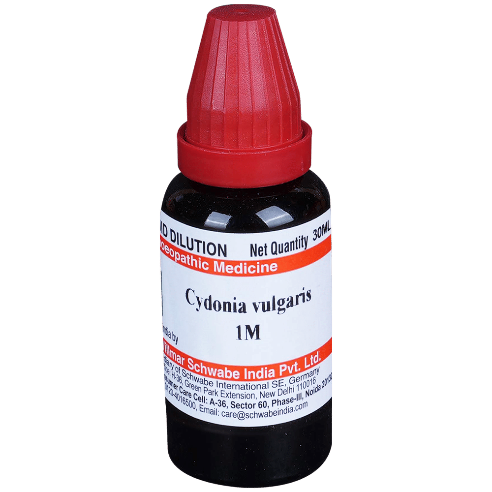 Dr Willmar Schwabe India Cydonia Vulgaris Dilution 1M Dr Willmar Schwabe India Cydonia Vulgaris Dilution 1M